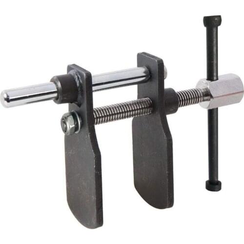 0-75mm Car Caliper Piston Compressor Installation Adjustable Blackened Steel Spreader Plates T-bar Disc Brake Pad Spreader Tool