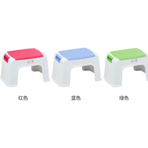 37*23*21CM For Children Eco-friendly PP Square stools Portable Non-slip durable thicken Footstool