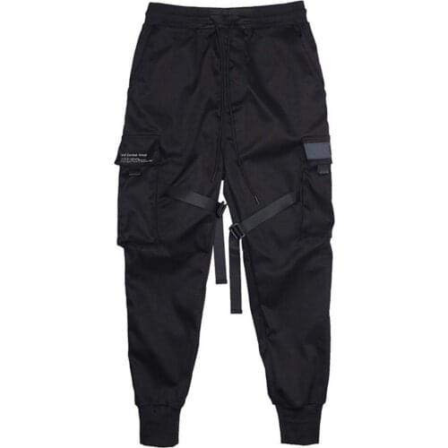 Summer Streetwear Mens Pants Multi-Pocket Breathable Cotton Blend Men Casual Cargo Pants for Outdoor Joggers Trousers