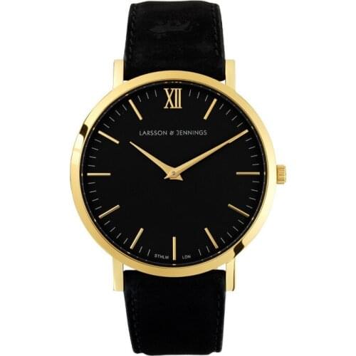 Hot Selling Mens European American Fashion Couple LARSSON JENNINES Watch Clock Watches Alloy Case Wrist Watch Relogio Masculino