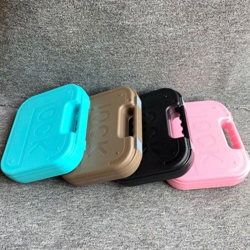 Airsoft Water Bullet Gun Tactical Hard Pistol Storage Box Case for Glock Kublai P1 P4 Suitcase ABS Material Padded Foam Lining