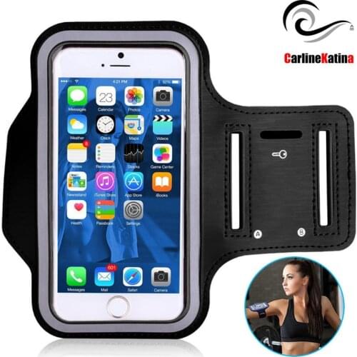 BLACK Armband Waterproof Gym Run for Huawei P30 P20 Lite Mate 30 Pro 10 P10 P9 P Smart Nova4 for Honor 20i 10i Arm Band Bag Case