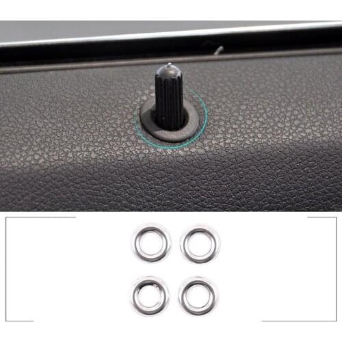 For Mercedes Benz C Class W204 C180 C200 2008-2013 Car Interior Door Lifting Bolt Lock Ring Cover Trim Accessories