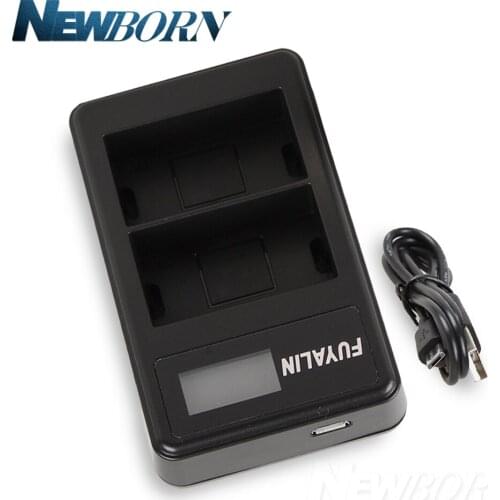 EN-EL15 USB LCD Dual Battery Charger for Nikon Camera D500 D600 D610 D750 D7000 D7100 D7200 D800 D800E D810 D810A&1 V1 Batteries