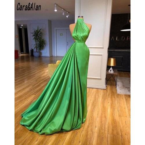 Elegant Robe De Soirée De Mariage Green Evening Dresses A Line Prom Dress 2021 Party Gowns Vestidos Formales