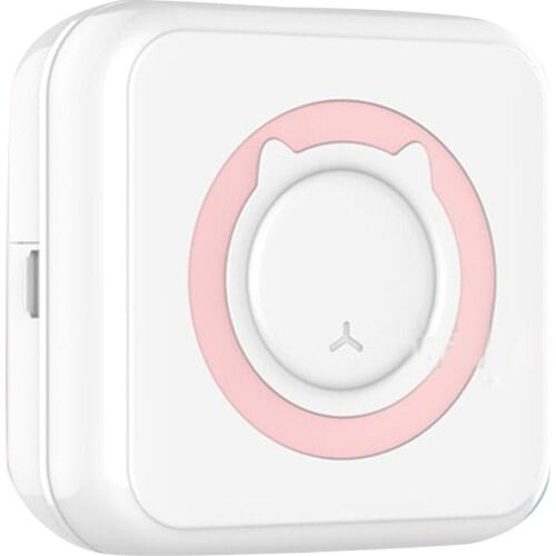 Pocket Wireless BT APP Thermal Printer Portable Travel 200dpi Photo Printer For Printing Photo Memo Shopping List To Do List