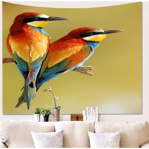 Printed Polyester Wall Hanging College Dorm Room Living Room Bedroom Wall Cloth Tapestries Rectangle Wall Blanket Home Decor