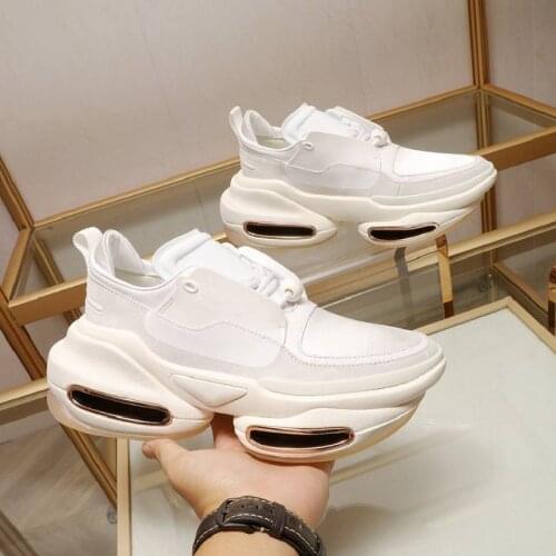 New Fashion Clunky Sneake Autumn/Winter Lady Shoes Comfort Casual Shoes Botton Soft Zapatos De Mujer Sketchy All Match Snakers