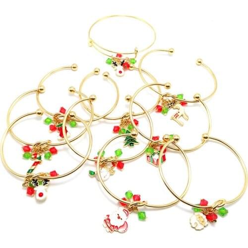 New Fashion Open Cuff Bracelet Knot Initial Bracelets Bangles Charm Love Bangle Women Jewelry Christmas Gift 1PC