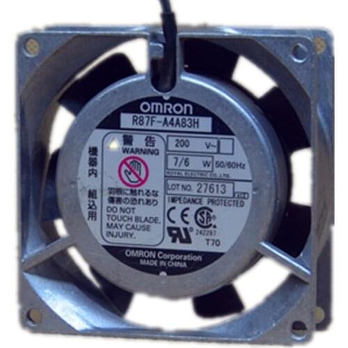 Original AC fan R87F-A4A83H 200V 7/6W 80*80*25MM 2 month warranty