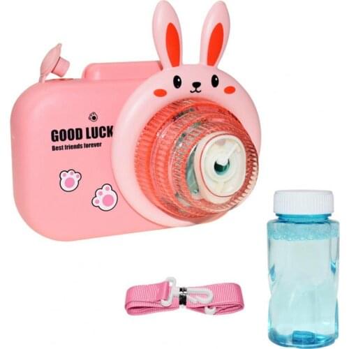 Bubble Machine Cartoon Appearance Leakproof Operate Easily Electric Music Bubble Toddlers Blower Outdoor Kids Child Toy for Kids