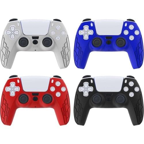 Silicone Gamepad Protective Cover Joystick Case for PS5 Controller Game Controller Skin Guard Game Accessories 4 Colors