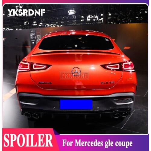 YKSRDNF For Mercedes GLE Coupe W167 GLE350 450 500e ABS Spoiler Car Tail Trunk Spoiler Rear Wing Tail Wing Decoration 2020 UP