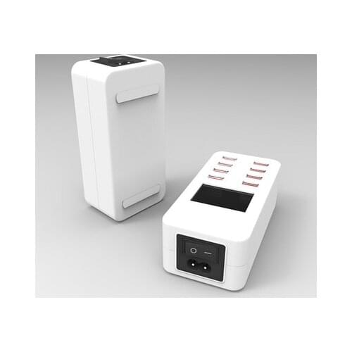 8 Ports Smart USB Charger For Samsung iPhone iPad With LED Display Tablet Fast Charging 5V/8A Adapter Phone Universal