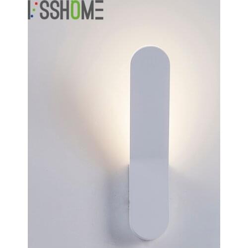 [VSSHOME] 5W LED Wall Lamp Modern Bedroom Wall Light Indoor Corridor Light Fixture Wall Sconce Decoration Lighting Aluminum Body