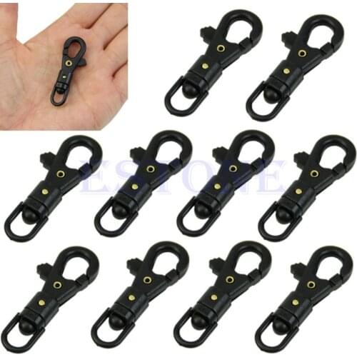 1x Mini Outdoor Survival Rotatable Hang Buckle Quickdraw Key Chain EDC Tool