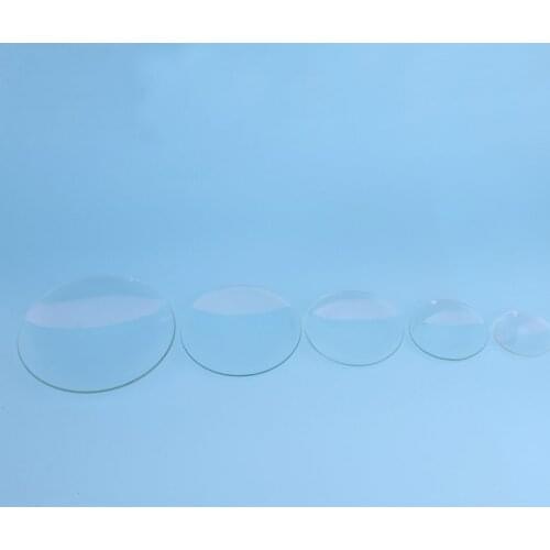 10pcs 45mm to 120mm Transparent Clear Glass Lab Flat Watch Dish, Beaker Cover, Glass Watching Dish for Laboratory Experiment