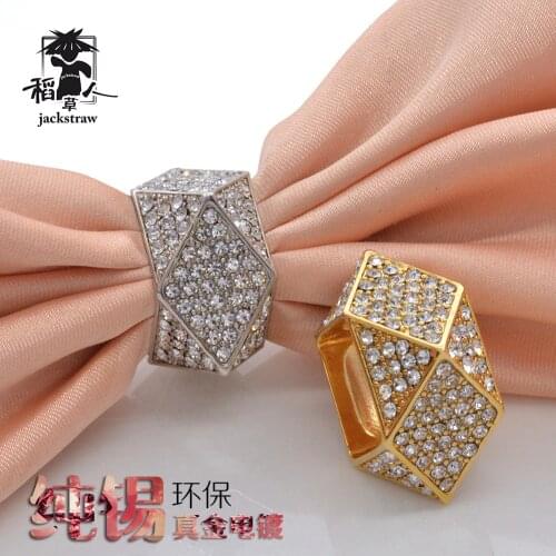 2019 new scarf jewelry scarf buckle clip Ornament tall multilateralism full drilled shawl wholesale scarf gift