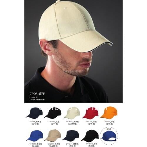 50pcs Mini Wholesale 100% Factory direct Baseball cap with sandwich Promotional caps can be customized