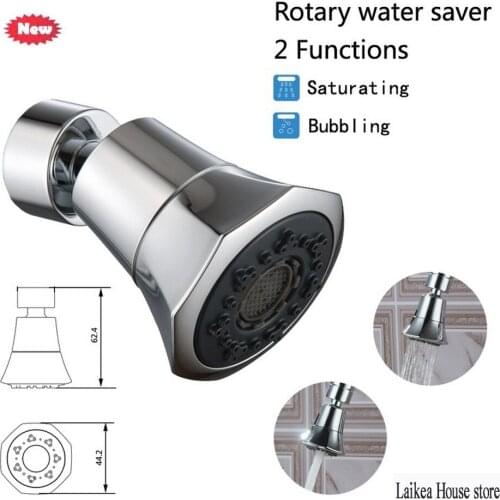 Kitchen Faucet Shower Aerator Kitchen Faucet Aerator Water Diffuser Bubbler Water Saving Filter Shower Head Household Accessory