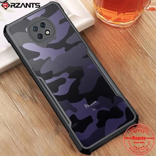 Rzants for Xiaomi Redmi Note 9T case Camouflage Beetle Airbag pumper Shockproof Casing Transparent Phone Shell Funda Soft Cover