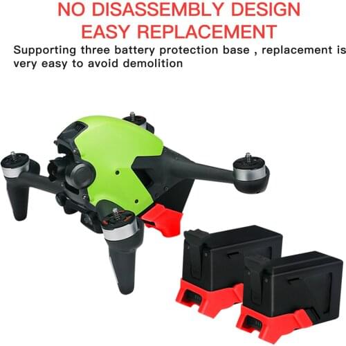 Battery Protector Base Cover Height Extender Landing Gear Battery Protective Base For DJI FPV Drone Accessories