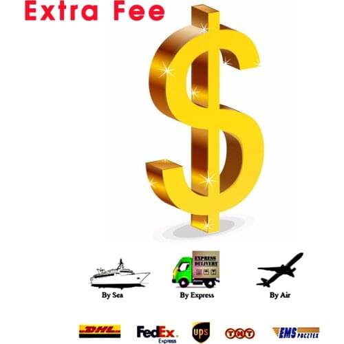 Extra Fee/cost just for the balance of your order/shipping cost/customize fee