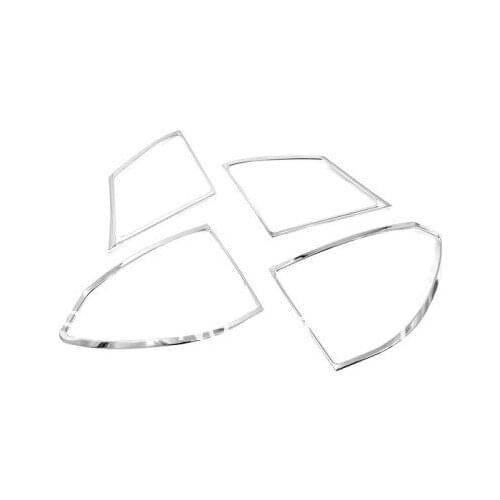 Chrome Tail Light Cover For Honda JDM Civic 2006-2011