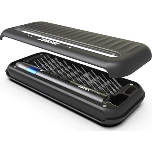 JAKEMY Electric Screwdriver Set LED Light Magnetizer Rechargeable Screw Driver for Mobile Phone Tablet Electronic Repair Tools