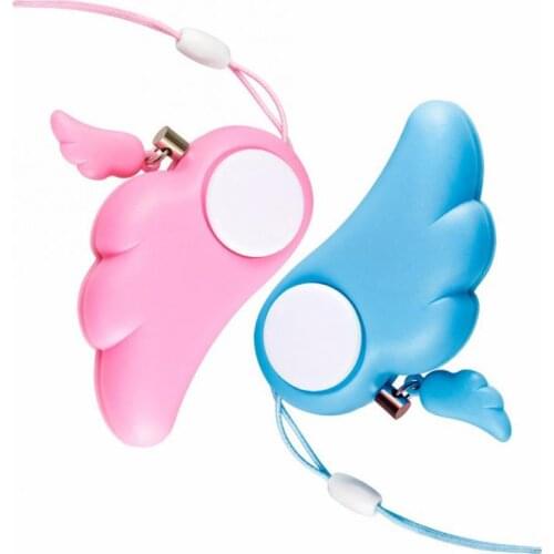 Self Defense Alarm 90dB Security Protect Alert Scream Loud Emergency Alarm Keychain Personal Safety For Women Child Elder Girl