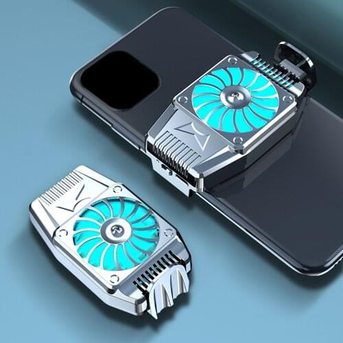 Universal Mobile Phone Mini Radiator Gaming Phone Cooler Portable Fan Holder Heat Sink For iPhone Samsung Huawei Xiaomi
