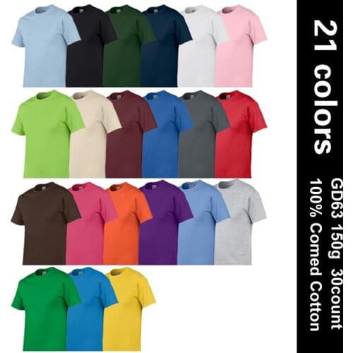 High quality 100% cotton men t-shirt wholesale custom t shirt printing