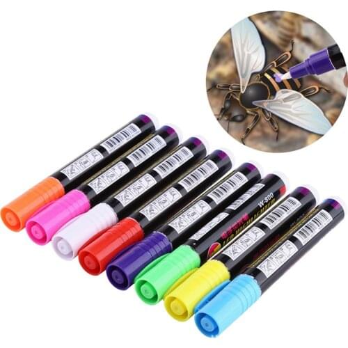 1Pcs Queen Bee Mark Plastic Marks Pen Queen Bee Marking Marker Pen Colorful Bee Tools Beekeeping Supplies Durable Bees Tools