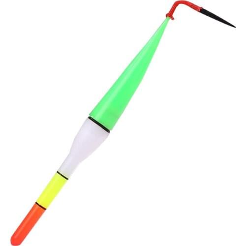 1pc LED Electronic Fishing Float Luminous Fishing Buoy Night Fishing Tackle Plastic Green Fishing Float Easy to Operate 180x5x5