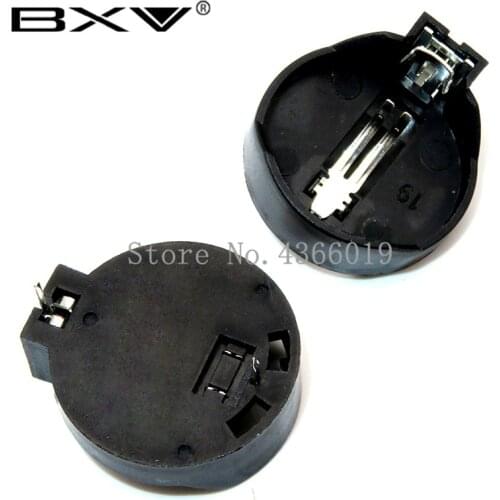 10PCS CR2025 Battery Button Cell Holder Socket Case CR2032 battery holder 2032