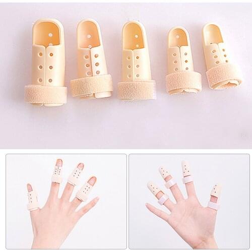 5pcs/lot Finger Splint Brace Adjustable Finger Support Protector for Fingers Arthritis Joint Finger Injury Brace Pain Relief