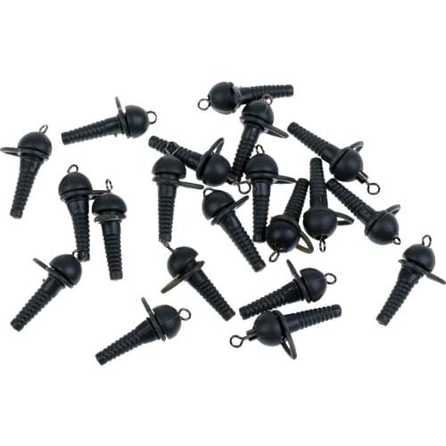 60Pcs/lot PVC Safety Sleeves And Rig Rings Rolling Swivels For Carp