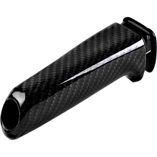 For Bmw E46 E90 E92 E60 E39 F30 F34 F10 F20 Accessories Universal Carbon Fiber Car Handbrake Grips Cover Interior Trim