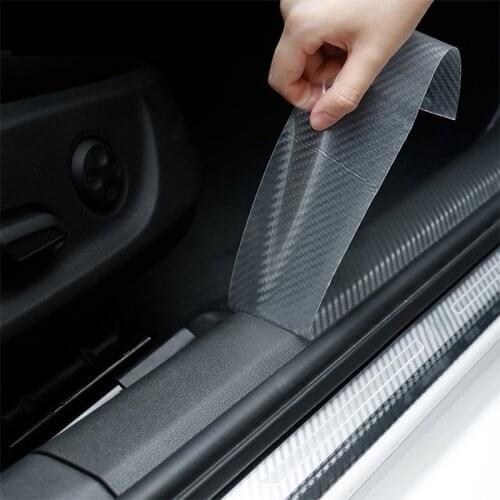 Car Stickers Auto Interior Protector Film Door Edge Protective Glue Automobiles Trunk Door Sill Car Body Vinyl Auto Accessories