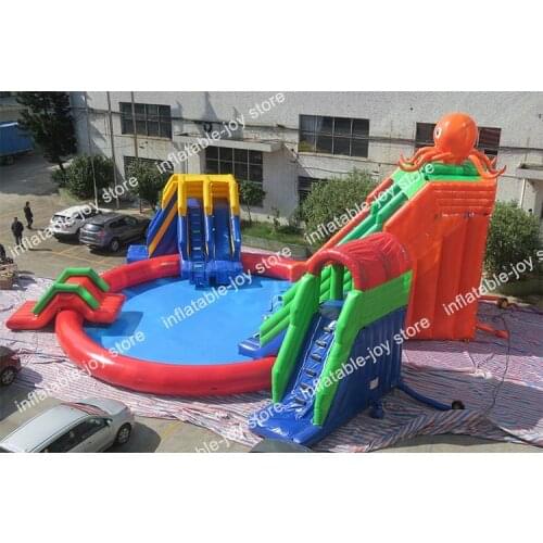 Free ship to sea port, Big Inflatable Water Toys Amusement Park, Commercial Inflatable Water Park for Children