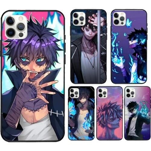 Dabi Boku no My Hero Academia Phone Case For iPhone 11 Pro Max 12 mini 6S 7 8 Plus X XS Max SE 2020 XR Cover Coque