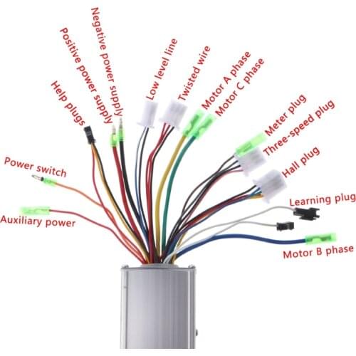 DC 24/36V 250W Brushless Regulator Speed Controller Scooter E-bike Electric Motor K9FA