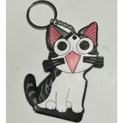 Chis Sweet Home PVC Parts & Accessories pendant ornament decoration unisex bag chain ring key chain key chains