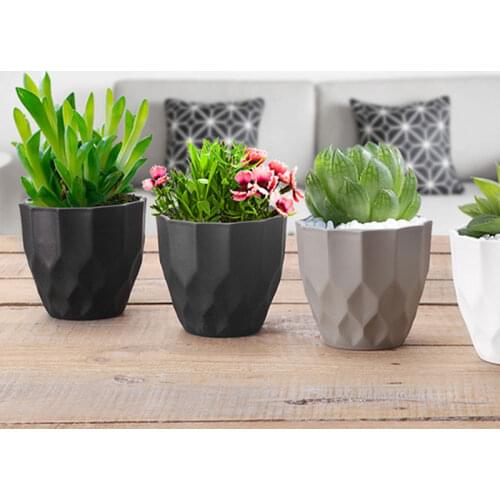 Succulent Plant Pot Flowerpot Plastic Succulent Green Dill Small Green Plant Flower Pot Home Office Decor горшок для цветов