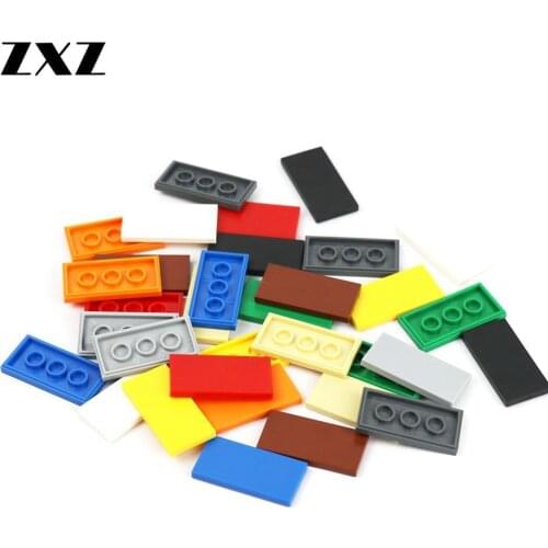 1000 pieces Building Blocks Brick Parts Flat Tile 2 x 4 87079 MOC Blocks Assemble Particles Toys for Children Kids Boys