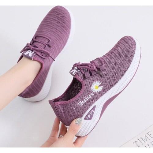 Women Running Shoes Female Brand Platform Sneakers Breathable Anti-slip Light Flats Woman Casual Sport Shoes Chaussure Femme