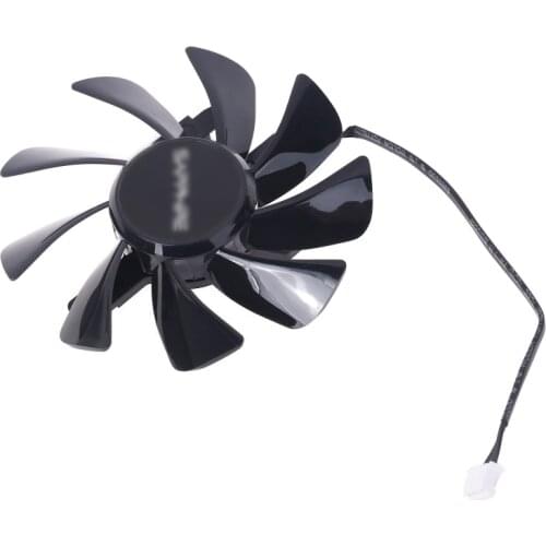T129215SU RX 570 470D GPU Cooler Video Card Fan for Sapphire Radeon ITX Graphics