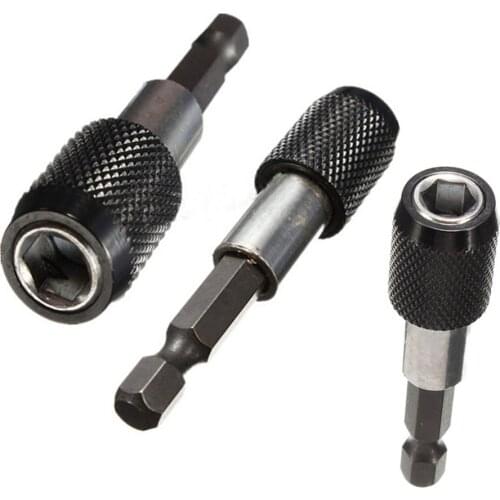 1PCS 60mm Electric Magnetic Drill Bit Holder Quick Release Screwdriver Bit Holder 1/4 Hex Shank Power Tool Drill Accessories