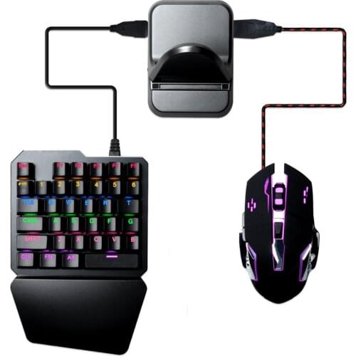 Mobile Phone PUBG Converter Adapter for IOS/Android System devices Electronic Sports Keyboard Gaming Mouse Peripheral gamepad