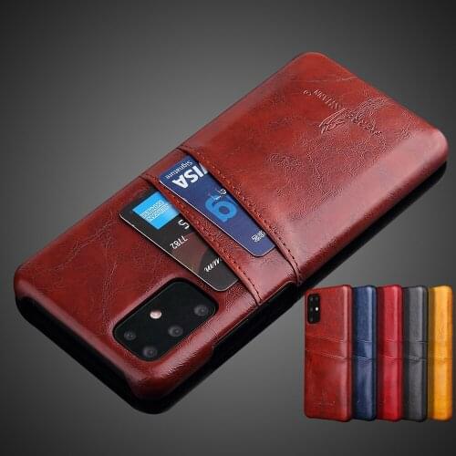 Fashion S20 Business leather case For Samsung Galaxy S20 Plus S 20 Ultra PU leather holster card Holder back cover Phone shell